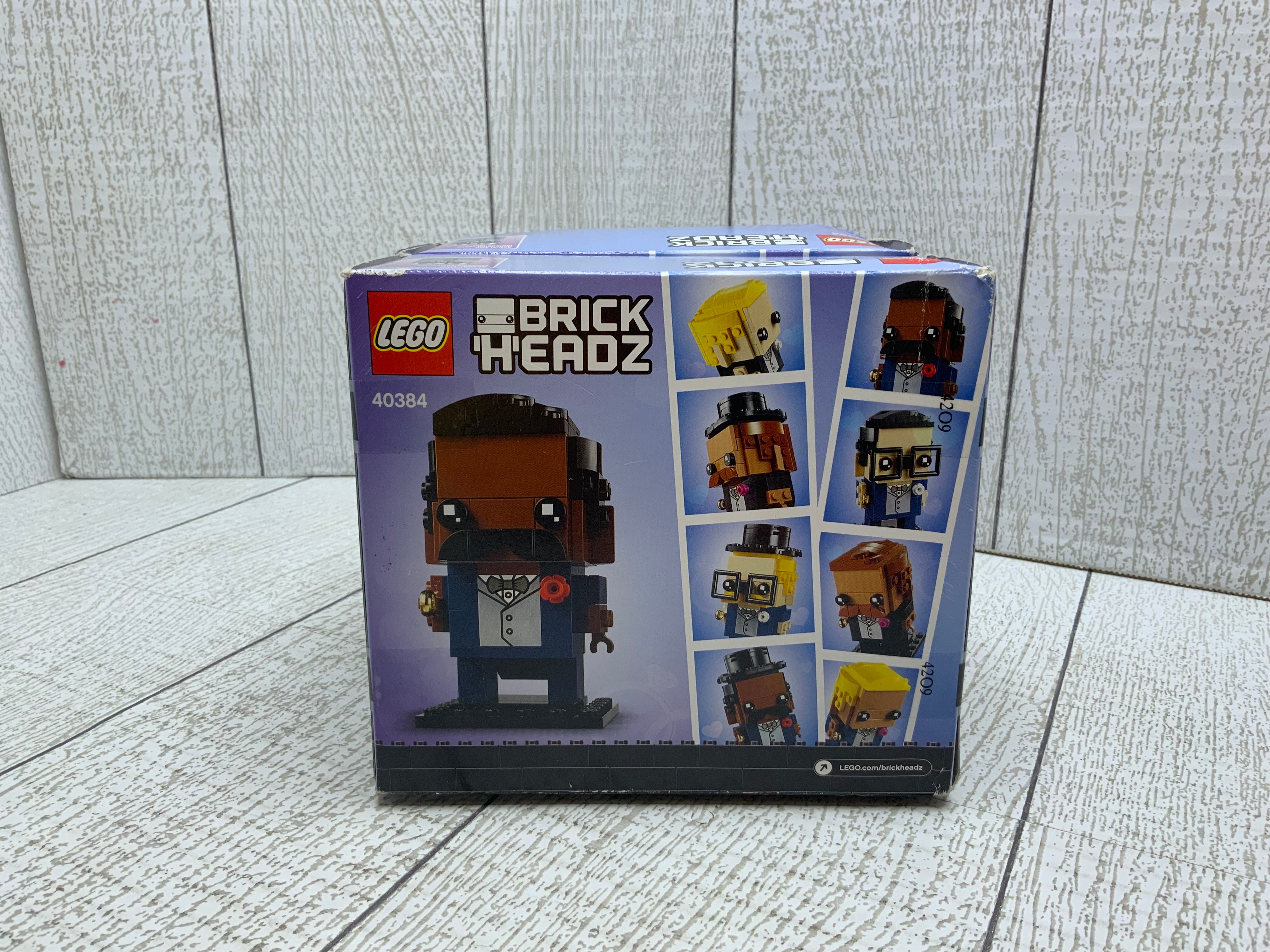 Lego Brickheadz Bride 40383 & Groom 40384 Set (Choose Spouse Set) (8037716754670)
